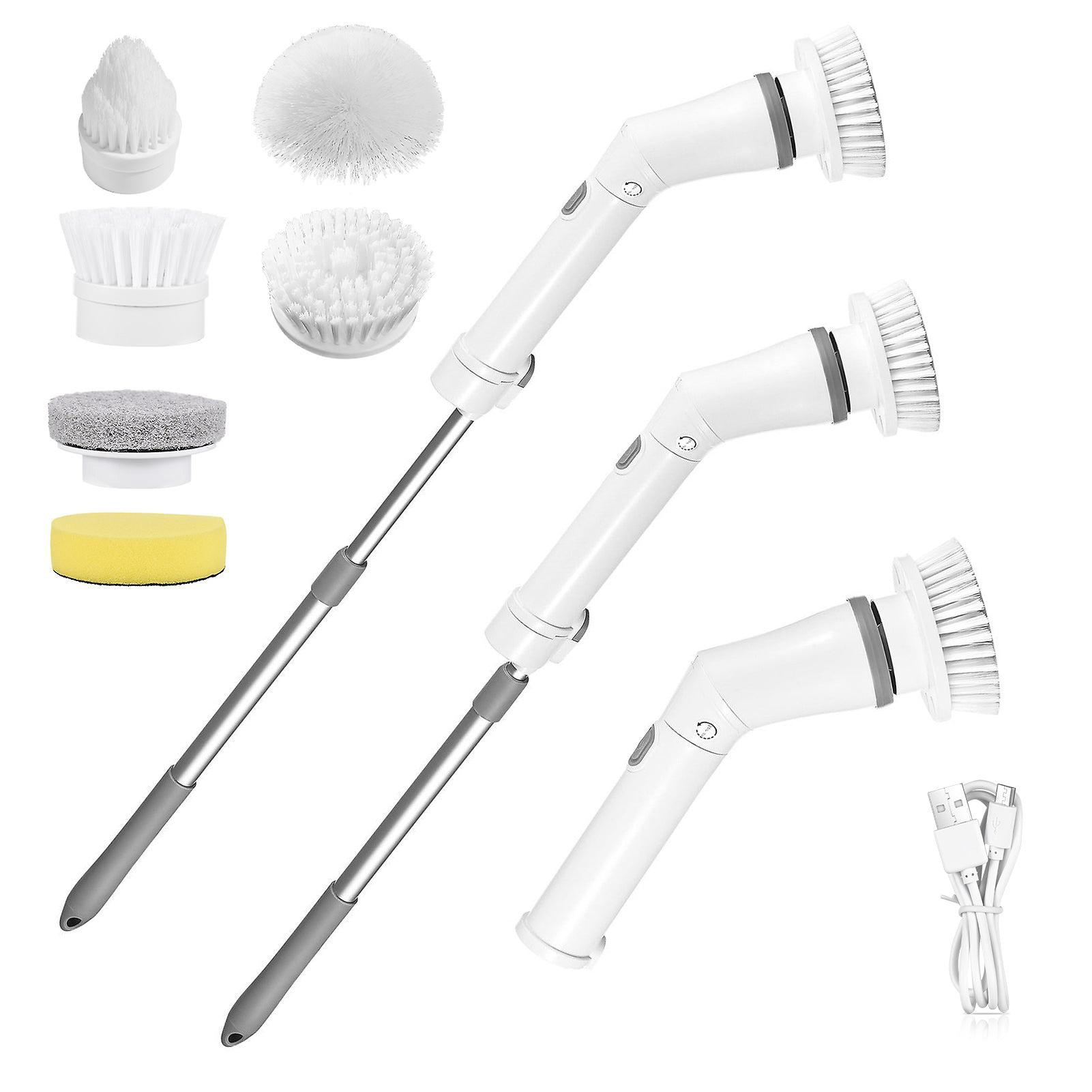 TurboScrub Pro™ Electric Spin Scrubber